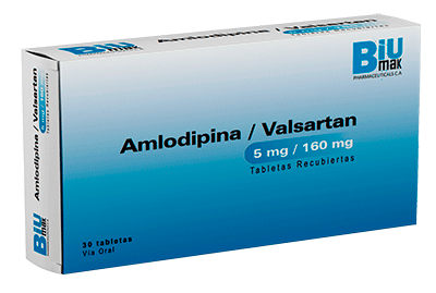 Amlodipina / Valsartan 5 mg / 160 mg