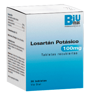 Losartán Potásico 100 mg